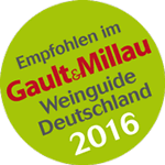 Empfohlen im Gault & Millau Weinguide Deutschland 2012